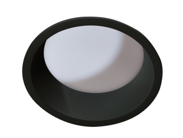 Spot încastrat Aida Round 16W 3000K - Negru