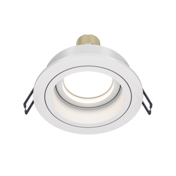 Spot incastrat Atom - Ø 9.2 cm, Alb, GU10