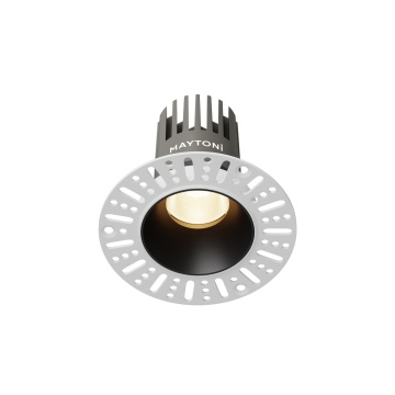 Spot incastrat Dip - Ø 9.2 cm, 3000K, Negru