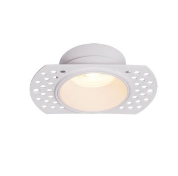 Spot incastrat Lances Ø 10,5 cm - Alb