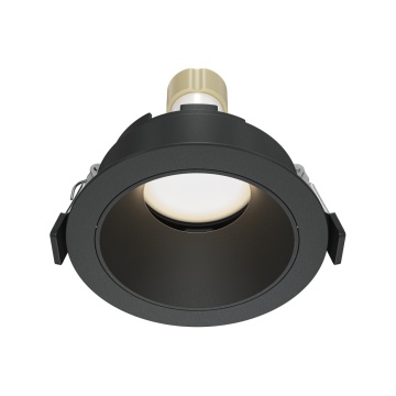 Spot incastrat Share - Ø 8.5 cm, Negru, GU10