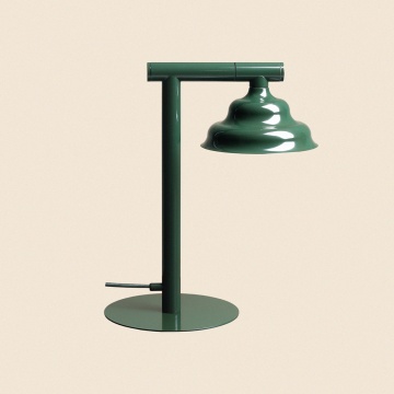 Veioză Fala 20 cm înălțime 37 cm 1xGU10 - Verde