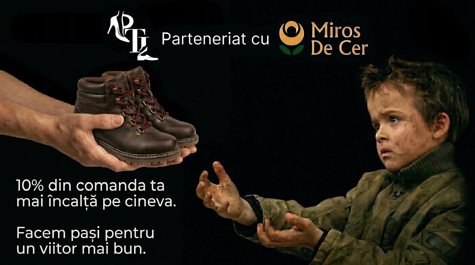 Parteneriat Pantofarul si Miros de Cer