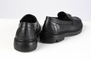 Mocasini Damă – Black Bee Chunky din Piele Naturală - Img 3
