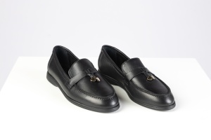 Mocasini Damă - "Glow Heart" Piele Naturală