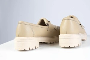 Honey Beige Loafers - Img 3