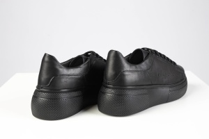 Sneakers Damă – Urban Black din Piele Naturală - Img 6