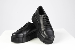 Urban Stealth Platform Sneakers