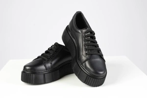 Urban Stealth Platform Sneakers