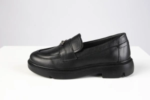 Mocasini Damă – Black Bee Chunky din Piele Naturală - Img 5