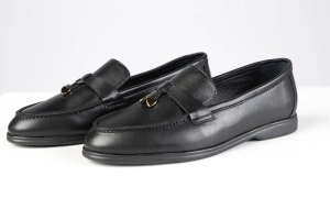 Mocasini Damă - "Glow Heart" Piele Naturală - Img 3