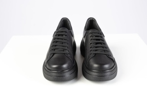 Sneakers Damă – Urban Black din Piele Naturală - Img 4