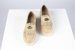 Honey Beige Loafers - Img 5