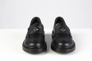 Mocasini Damă – Black Bee Chunky din Piele Naturală - Img 6
