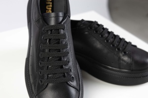 Sneakers Damă – Urban Black din Piele Naturală - Img 5