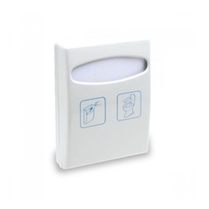 Dispenser Protectie Colac WC, 27x21.5x16.5 cm, Plastic ABS, Culoare Alba