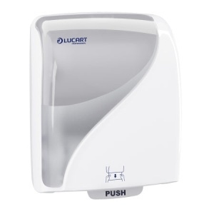 Dispenser prosop rolă ID - autocut alb