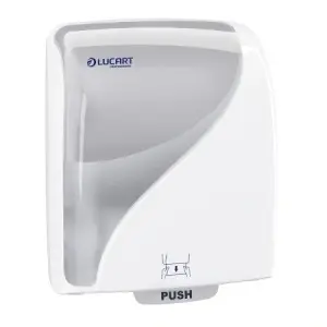 Dispenser prosop rolă ID - autocut alb