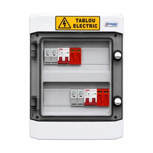 Tablou DC Fotovoltaic, 2 Stringuri, 500V, 16A, Limitatoare Supratensiune, Presetupe, IP65 - Img 2