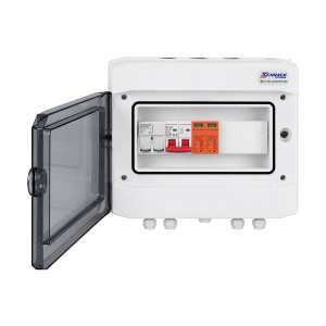 Tablou DC Fotovoltaic, 1 String, 600V, 16A, Limitator Supratensiune, Presetupe, IP65