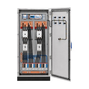 Tablou AC Fotovoltaic, 200 kW, Trifazat, 2 Intrări / 2 Ieșiri, MCCB 200A, Antiinsularizare, IP66, SCHRACK