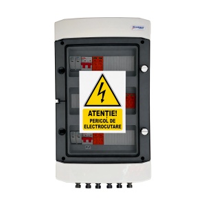 Tablou DC Fotovoltaic, 3 Stringuri, 600V, 16A, Limitatoare Supratensiune, MC4, IP65 - Img 5