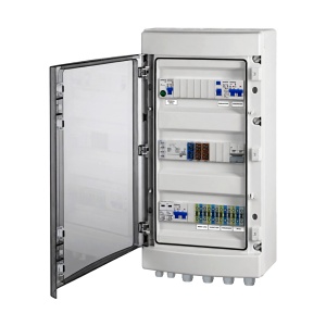 Tablou AC Fotovoltaic, 5 kW, Monofazat, Bypass, Monitorizare Fază, Descărcător AC, IP65, SCHRACK - Img 2