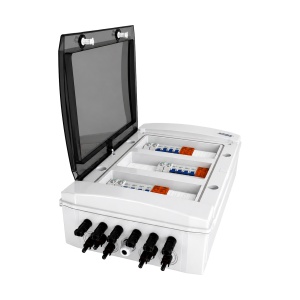 Tablou DC Fotovoltaic, 3 Stringuri, 800V, 16A, Limitatoare Supratensiune, MC4, IP65 - Img 3