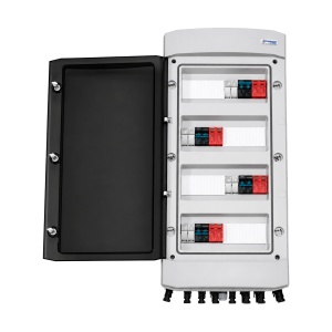Tablou DC Fotovoltaic, 4 Stringuri, 1000V, 16A, Limitatoare Supratensiune, MC4, IP65