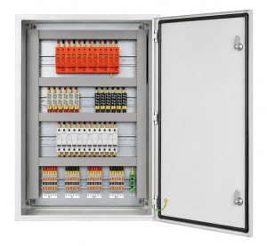 Tablou DC Fotovoltaic, 6 Stringuri, 1000V, 20A, Cleme Phoenix Contact Push-In, IP66