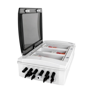Tablou DC Fotovoltaic, 3 Stringuri, 600V, 16A, Limitatoare Supratensiune, MC4, IP65 - Img 3