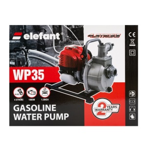 Βενζινοκίνητη Αντλία Αντλία Νερού Elefant WP35 4T | 1.5" | 8-10m³/h | 15m - Img 3