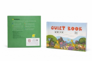 Carte educativa QUIET BOOK animale