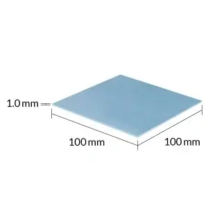 PAD termic ARCTIC TP-3 100x100mm, 1.0mm - Img 3