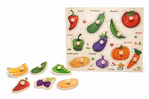 Puzzle lemn legume TONIC