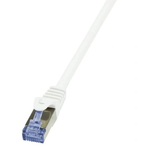 Patch cord S/FTP Logilink Cat6a 0.5m alb