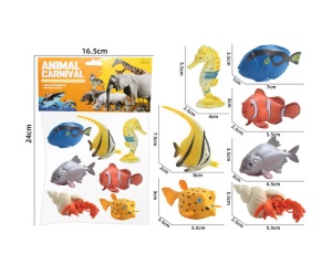 Set 7 Pestisorii exotici