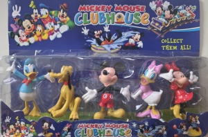Set 5 figurine Clubul lui Mickey Mouse