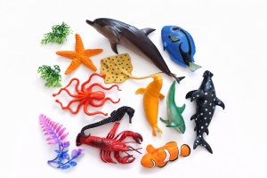 Set 10 figurine cu animale marine
