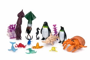 Set 15 figurine cu animale marine