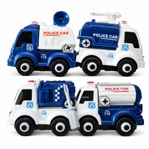 Set 4 masini politie patrulare
