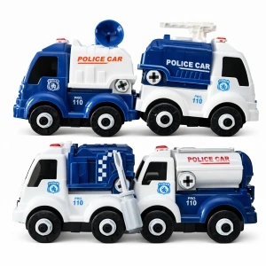 Set 4 masini politie patrulare