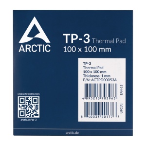 PAD termic ARCTIC TP-3 100x100mm, 1.0mm