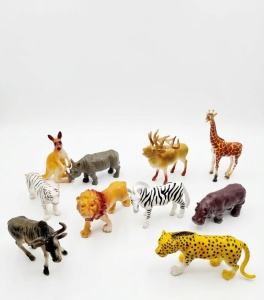 Set 10 figurine animale salbatice AW