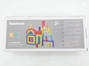 Set forme geometrice constructie Curcubeu