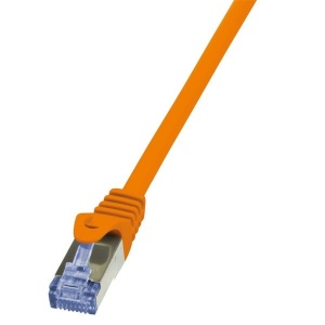 Patch cord S/FTP Logilink Cat6a 5m Portocaliu