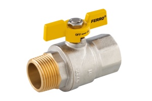 ROBINET TRECERE PENTRU GAZ FLUTURE 1/2" FI-FE KGMN11