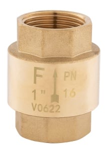 SUPAPA DE SENS CU ARC INOX INCHIDERE ALAMA 3/4" ZZM2V