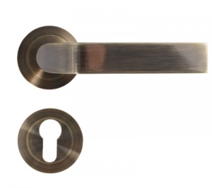 Maner plat sild rotund cheie BRONZ
