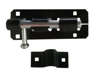 Zavor negru cu blocaj 100mm
